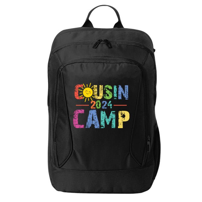 Cousin Camp 2024 Family Vacation Summer Camping Crew Cute City Backpack