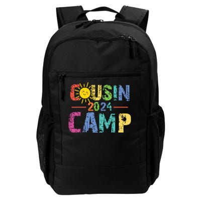 Cousin Camp 2024 Family Vacation Summer Camping Crew Cute Daily Commute Backpack