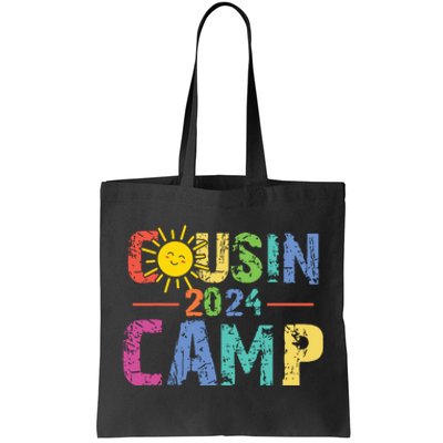 Cousin Camp 2024 Family Vacation Summer Camping Crew Cute Tote Bag