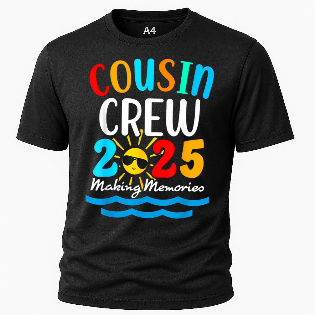 Cousin Crew 2025 Summer Vacation Beach Family Trips Matching Performance Shirt