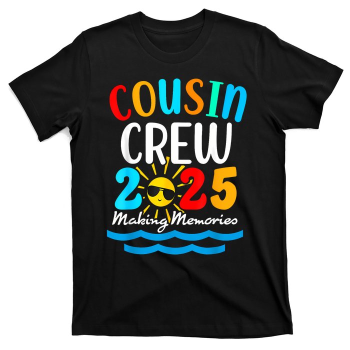 Cousin Crew 2025 Summer Vacation Beach Family Trips Matching T-Shirt