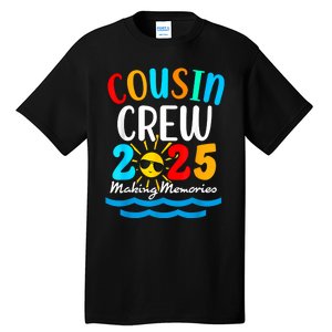 Cousin Crew 2025 Summer Vacation Beach Family Trips Matching Tall T-Shirt