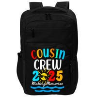 Cousin Crew 2025 Summer Vacation Beach Family Trips Matching Impact Tech Backpack