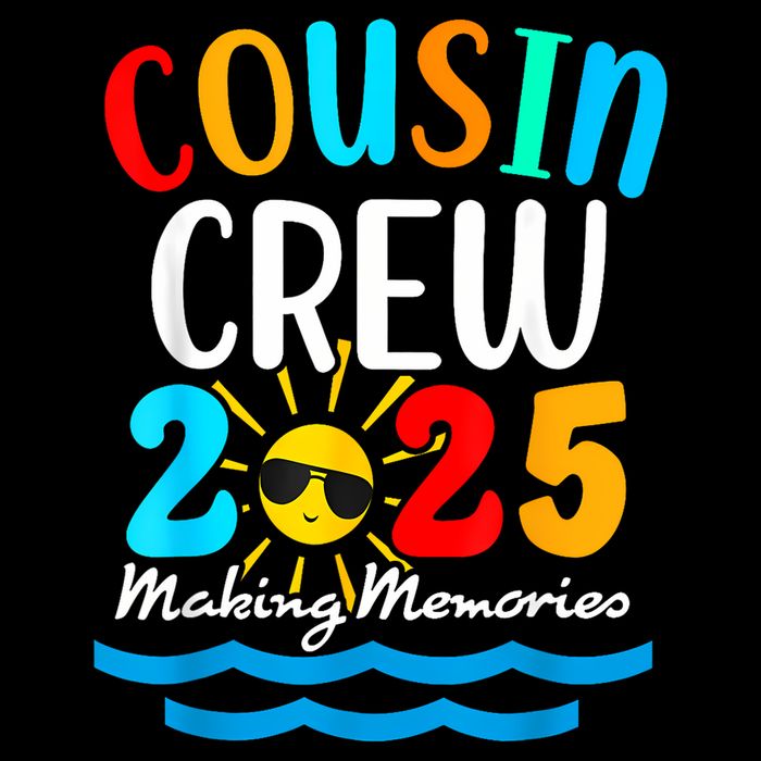 Cousin Crew 2025 Summer Vacation Beach Family Trips Matching Impact Tech Backpack