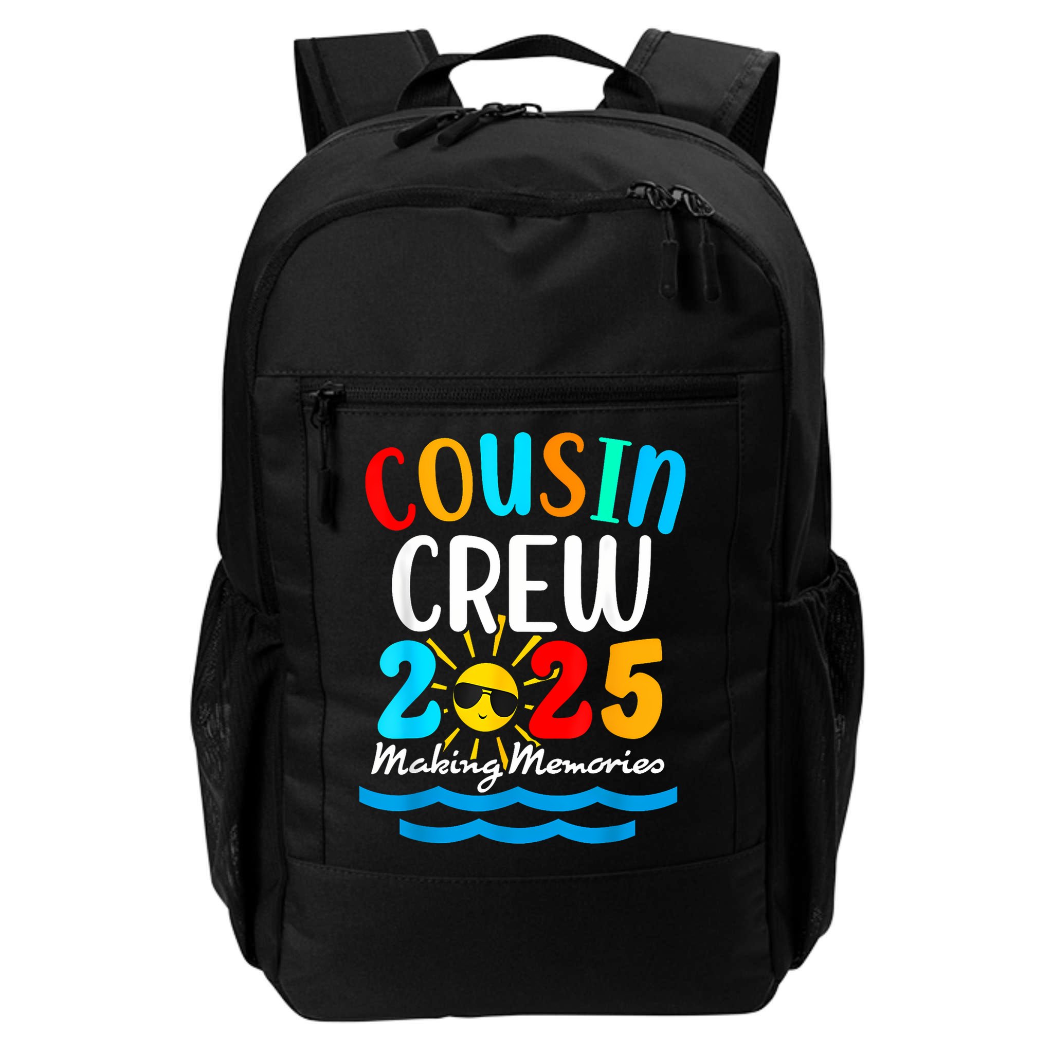 Cousin Crew 2025 Summer Vacation Beach Family Trips Matching Backpack