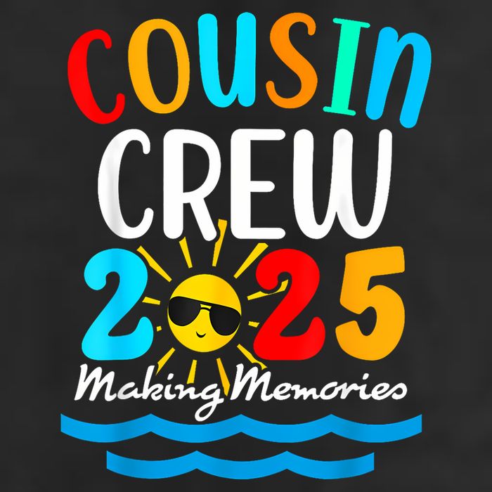 Cousin Crew 2025 Summer Vacation Beach Family Trips Matching Adult Drive Performance Visor