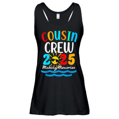 Cousin Crew 2025 Summer Vacation Beach Family Trips Matching Ladies Essential Flowy Tank