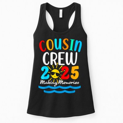 Cousin Crew 2025 Summer Vacation Beach Family Trips Matching Womens Tank Top
