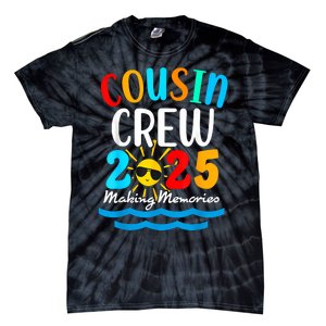 Cousin Crew 2025 Summer Vacation Beach Family Trips Matching Tie-Dye T-Shirt