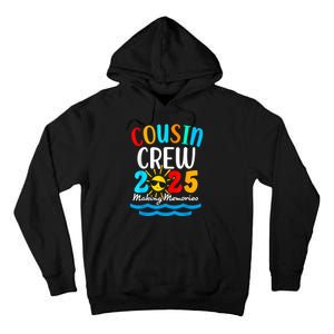 Cousin Crew 2025 Summer Vacation Beach Family Trips Matching Tall Hoodie