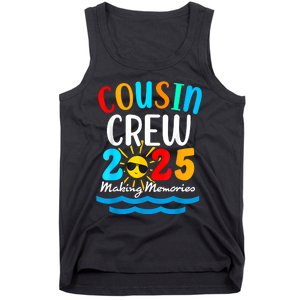 Cousin Crew 2025 Summer Vacation Beach Family Trips Matching Tank Top