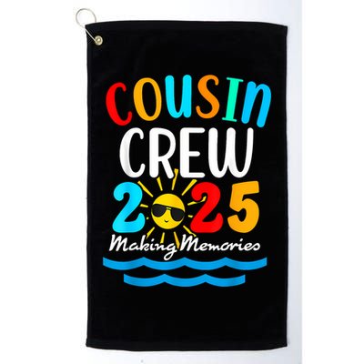 Cousin Crew 2025 Summer Vacation Beach Family Trips Matching Golf Towel
