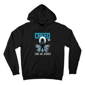 Cool C.R.E.E.D. 24 Take Me H.I.G.H.E.R American Astronaut Tall Hoodie