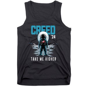 Cool C.R.E.E.D. 24 Take Me H.I.G.H.E.R American Astronaut Tank Top