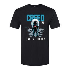 Cool C.R.E.E.D. 24 Take Me H.I.G.H.E.R American Astronaut Softstyle CVC T-Shirt