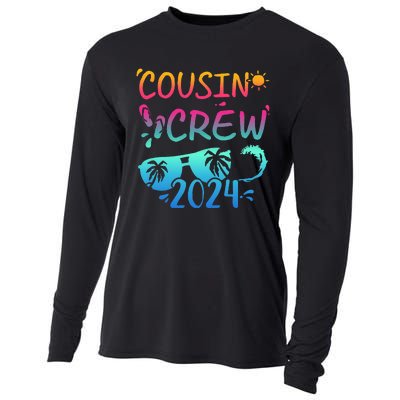 Cousin Crew 2024 For Summer Vacation Holiday Family Camp Cooling Performance Long Sleeve Crew