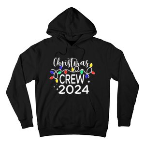 Christmas Crew 2024 Family Christmas Pajamas Xmas Matching Hoodie