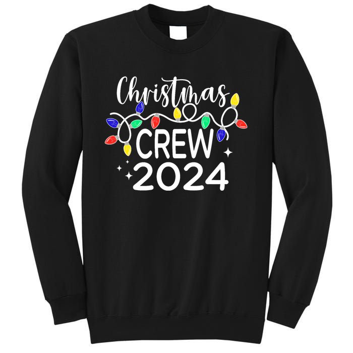 Christmas Crew 2024 Family Christmas Pajamas Xmas Matching Sweatshirt