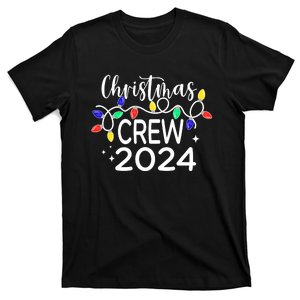 Christmas Crew 2024 Family Christmas Pajamas Xmas Matching T-Shirt