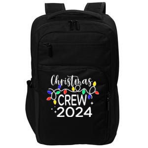 Christmas Crew 2024 Family Christmas Pajamas Xmas Matching Impact Tech Backpack