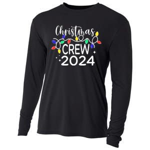 Christmas Crew 2024 Family Christmas Pajamas Xmas Matching Cooling Performance Long Sleeve Crew