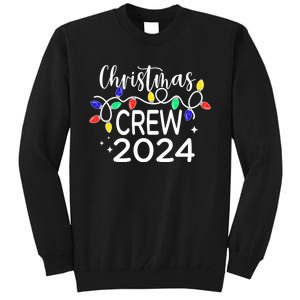 Christmas Crew 2024 Family Christmas Pajamas Xmas Matching Tall Sweatshirt