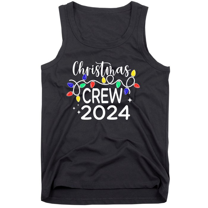 Christmas Crew 2024 Family Christmas Pajamas Xmas Matching Tank Top