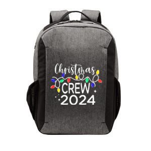 Christmas Crew 2024 Family Christmas Pajamas Xmas Matching Vector Backpack