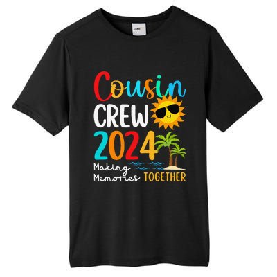 Cousin Crew 2024 Summer Vacation Beach Family Trips Matching Tall Fusion ChromaSoft Performance T-Shirt