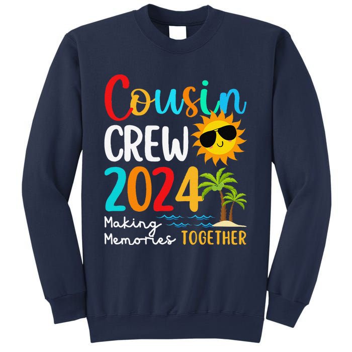 Cousin Crew 2024 Summer Vacation Beach Family Trips Matching Sweatshirt