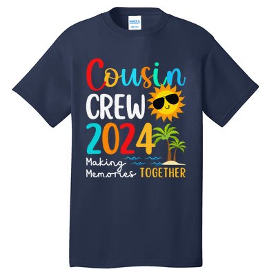 Cousin Crew 2024 Summer Vacation Beach Family Trips Matching Tall T-Shirt