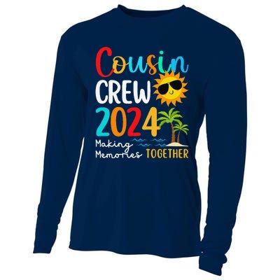 Cousin Crew 2024 Summer Vacation Beach Family Trips Matching Cooling Performance Long Sleeve Crew