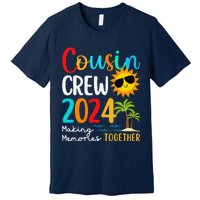 Cousin Crew 2024 Summer Vacation Beach Family Trips Matching Premium T-Shirt