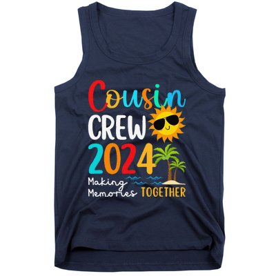 Cousin Crew 2024 Summer Vacation Beach Family Trips Matching Tank Top