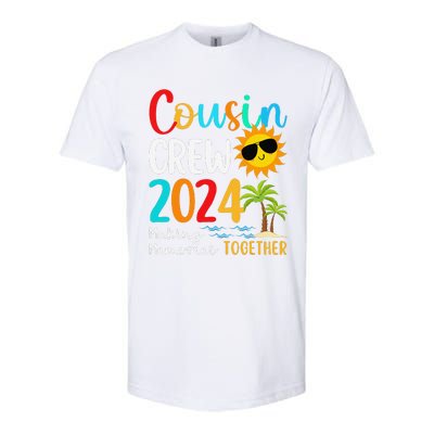 Cousin Crew 2024 Summer Vacation Beach Family Trips Matching Softstyle CVC T-Shirt