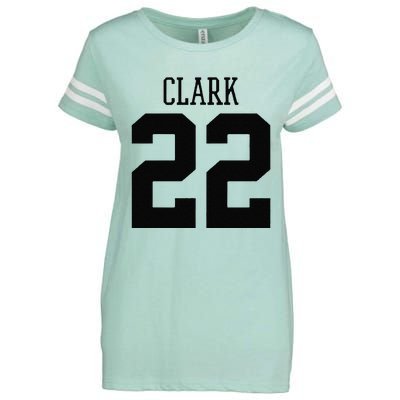 Cute Clark 22 Iowa Basketball Gift Enza Ladies Jersey Football T-Shirt