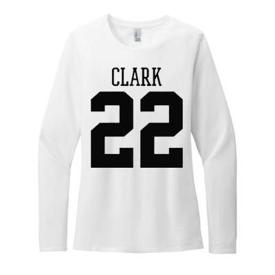 Cute Clark 22 Iowa Basketball Gift Womens CVC Long Sleeve Shirt