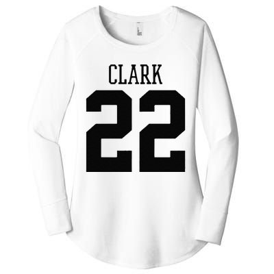 Cute Clark 22 Iowa Basketball Gift Women's Perfect Tri Tunic Long Sleeve Shirt