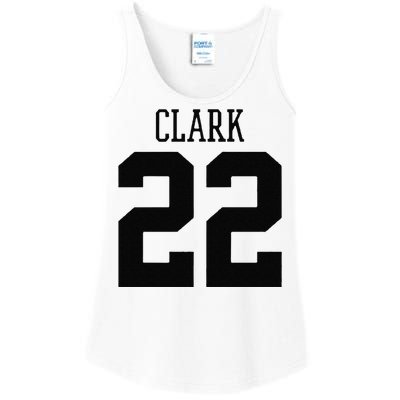 Cute Clark 22 Iowa Basketball Gift Ladies Essential Tank