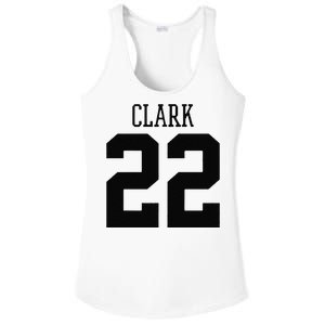 Cute Clark 22 Iowa Basketball Gift Ladies PosiCharge Competitor Racerback Tank