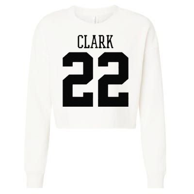 Cute Clark 22 Iowa Basketball Gift Cropped Pullover Crew