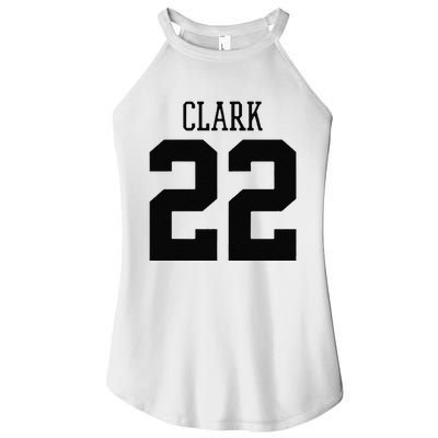 Cute Clark 22 Iowa Basketball Gift Women's Perfect Tri Rocker Tank