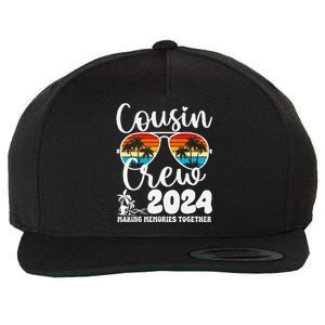 Cousin Crew 2024 Summer Vacation Beach Family Trips Matching Wool Snapback Cap