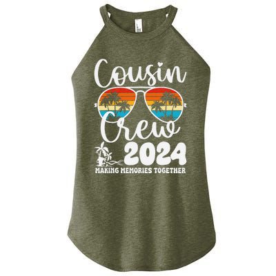 Cousin Crew 2024 Summer Vacation Beach Family Trips Matching Women's Perfect Tri Rocker Tank