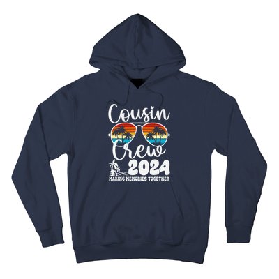 Cousin Crew 2024 Summer Vacation Beach Family Trips Matching Hoodie