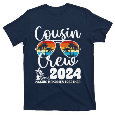 Cousin Crew 2024 Summer Vacation Beach Family Trips Matching T-Shirt