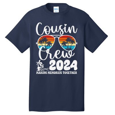 Cousin Crew 2024 Summer Vacation Beach Family Trips Matching Tall T-Shirt