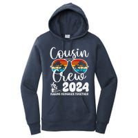 Cousin Crew 2024 Summer Vacation Beach Family Trips Matching Women's Pullover Hoodie