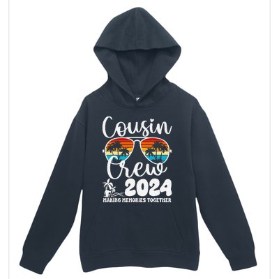 Cousin Crew 2024 Summer Vacation Beach Family Trips Matching Urban Pullover Hoodie