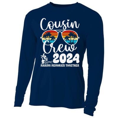 Cousin Crew 2024 Summer Vacation Beach Family Trips Matching Cooling Performance Long Sleeve Crew